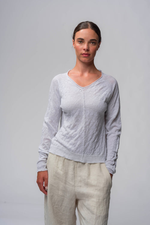 #2702 - v neck pullover