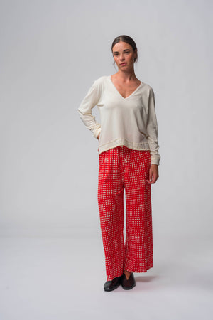 #2723 - v neck pullover